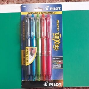 FriXion Clicker Erasable Gel Pens - Assorted Colors